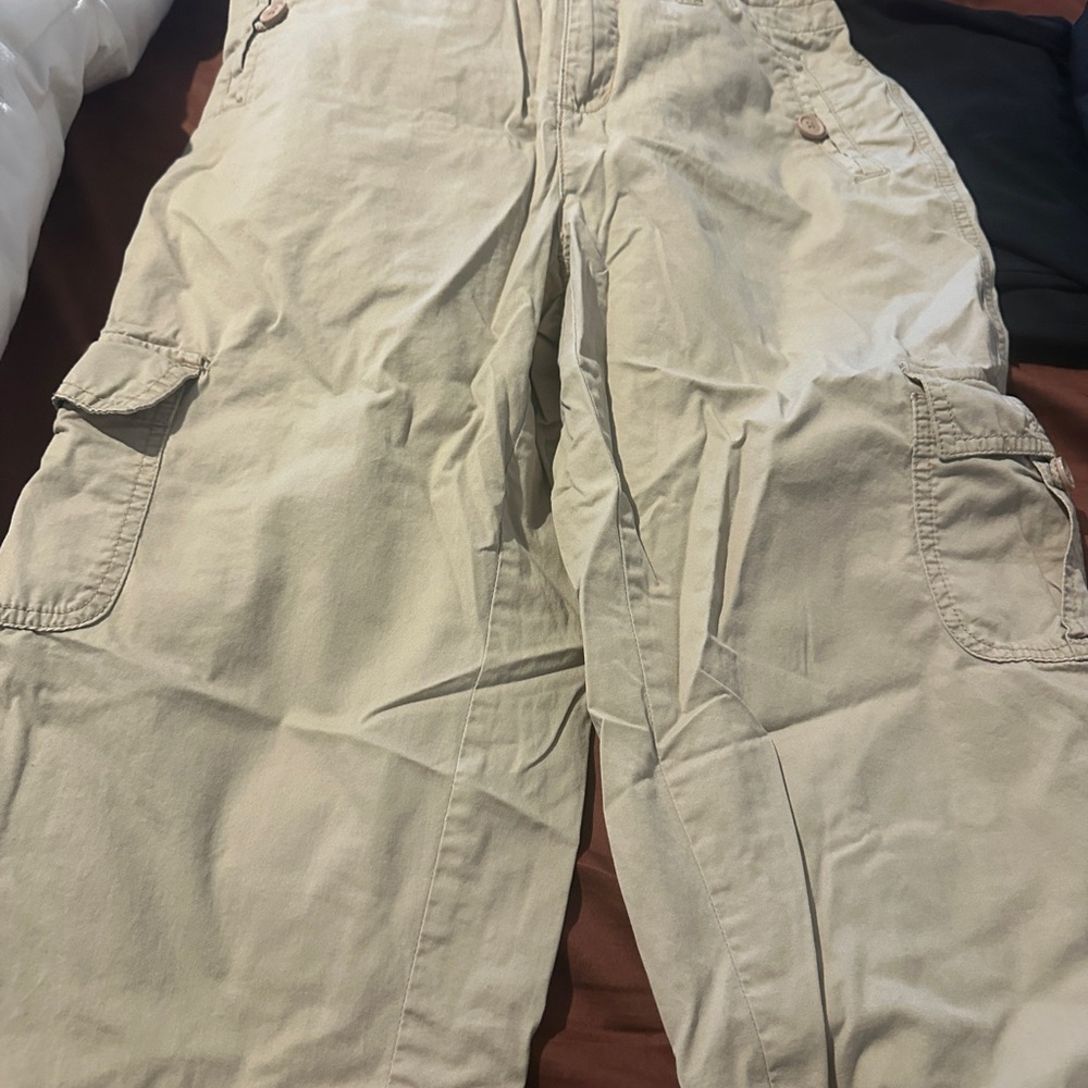 St. John's Bay Beige Cargo Pants